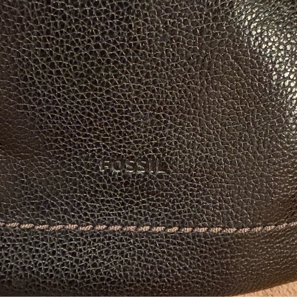 Fossil AIDA small crossbody leather black used - Picture 5 of 13
